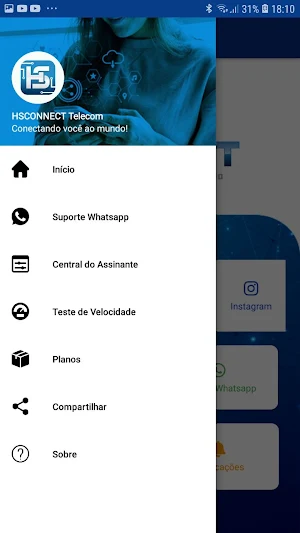 HSCONNECT TELECOM Screenshot 2