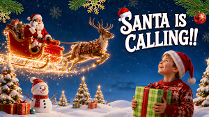 Santa Call: Video & Message Screenshot 0
