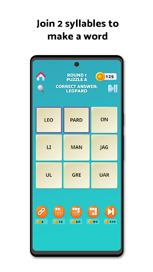 Syllability:Syllable Word Game Screenshot 1