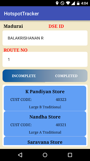 Hotspot Tracker Screenshot 1