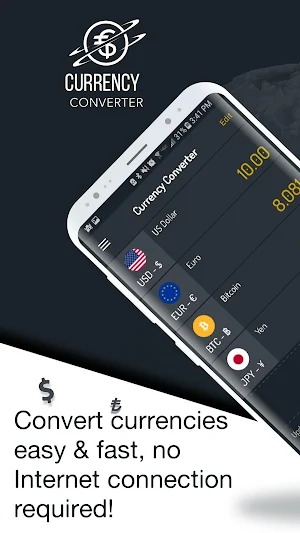 Currency Converter & Exchange Rates Screenshot 0