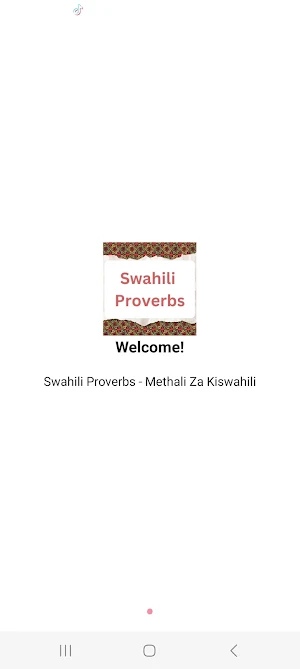 Swahili Proverbs 2023 Screenshot 1