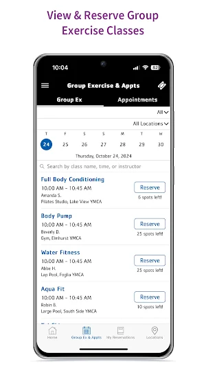 YX: YMCA of Metro Chicago Screenshot 1
