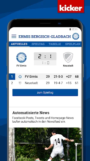 FV Ermis Bergisch-Gladbach Screenshot 2