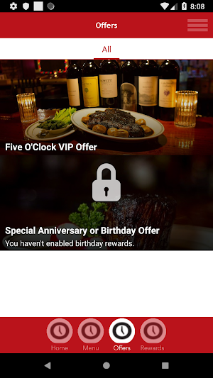 Five O'Clock Steakhouse Screenshot 2