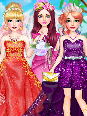 Model  Wedding  Dress Up: Fashion  Bride  Makeover Screenshot 0