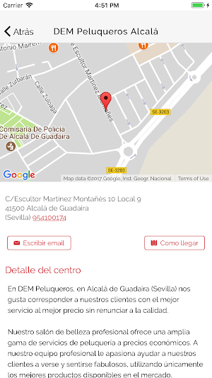 DEM Peluqueros Screenshot 1