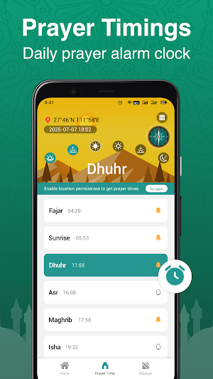 Qibla Compass: Mecca Finder Screenshot 1