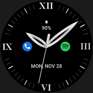 Classic Metallic Watch Face Screenshot 3