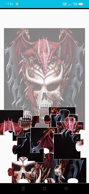 Scary Skull Game Puzzle Screenshot 2