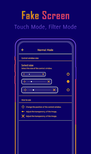 Fake screen - Light Filter - S Screenshot 3