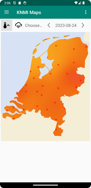 VerledenWeer Screenshot 1