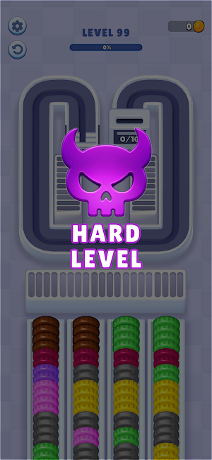 Coin Roll : Sort Puzzle Screenshot 2