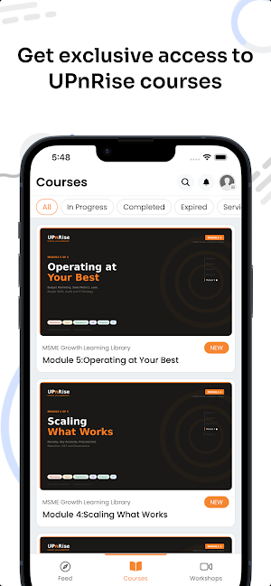 UPnRise Digital Academy Screenshot 2