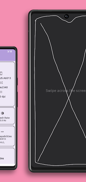 Screen test and info Screenshot 3
