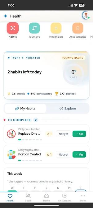 TargetHealth Screenshot 3