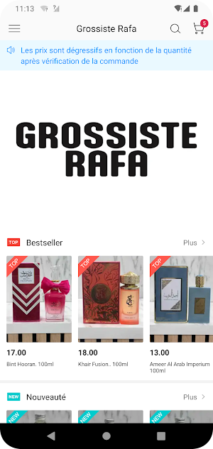 Grossiste Rafa Screenshot 1