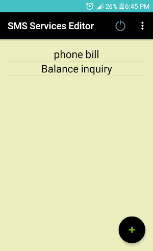 Call/SMS Organizer Screenshot 0