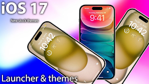 iOS 17 Launcher And Theme 2024 Screenshot 2