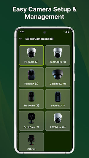 PTZ Security Camera App Screenshot 1