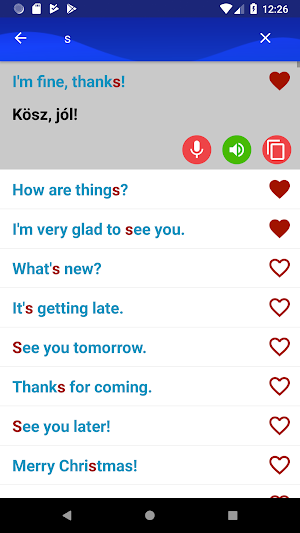 Learn Hungarian Fast and Free Screenshot 2