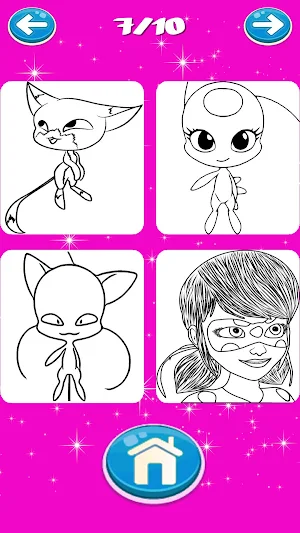 LadyBug Coloring Book Pages Screenshot 2