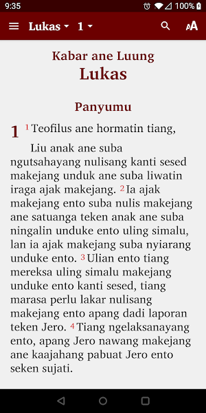 Ban Madya Bible Screenshot 0