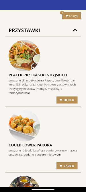 Divali Kuchnia indyjska Screenshot 0