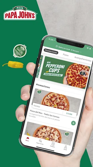 Papa John's Chile Screenshot 0