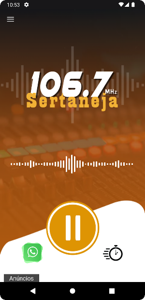 Rádio 106 Sertaneja - RP/SP Screenshot 1
