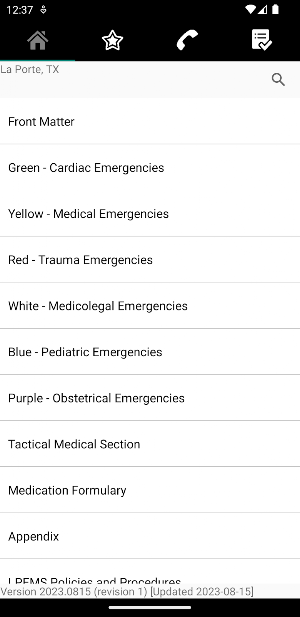 La Porte EMS Screenshot 0