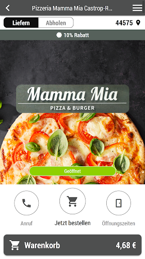 Pizzeria Mamma Mia Castrop Screenshot 0