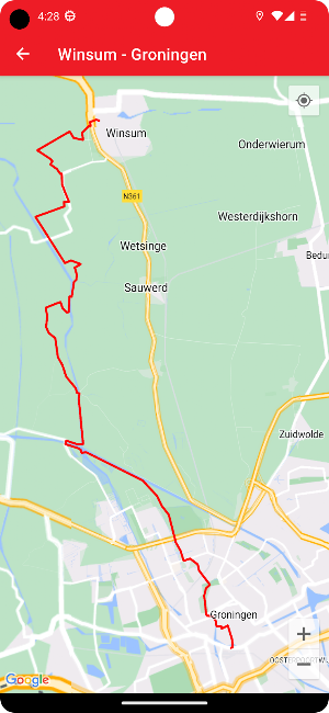 Lange Wandelroutes Screenshot 0