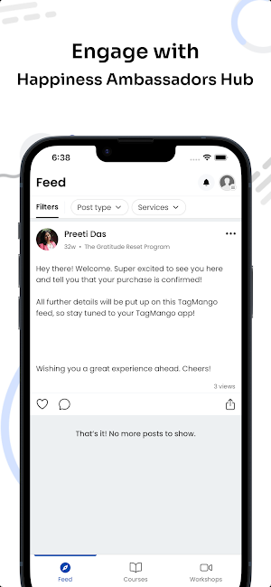 Happiness Ambassadors Hub Screenshot 1