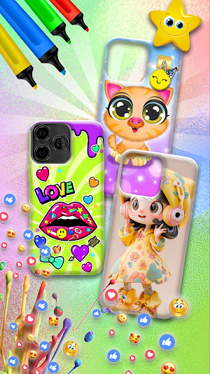 Phone Case DIY: Phone Game Screenshot 2