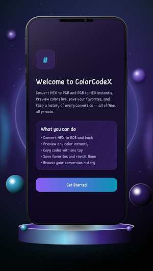 ColorCodeX Screenshot 1