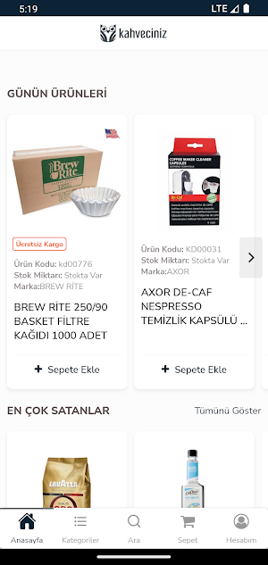 Kahveciniz Screenshot 0