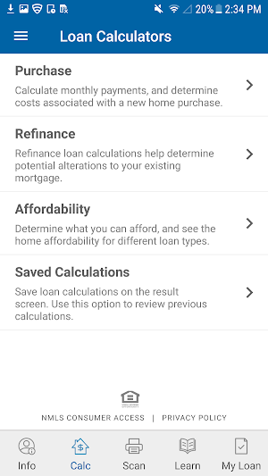 USA Lending, DAS Acquisition Screenshot 1