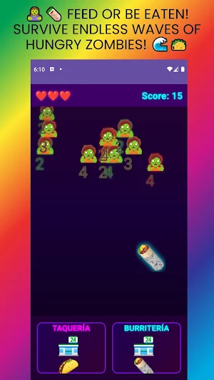 Taco & Burrito: Zombie War! Screenshot 1