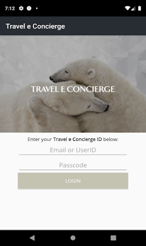 Travel e Concierge Screenshot 1