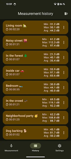 Sound Meter & Noise Detector Screenshot 2