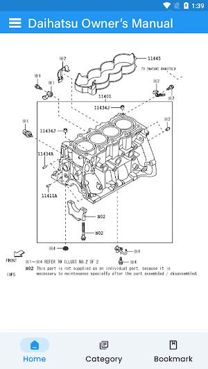 Daihatsu: Owner's Manual Screenshot 1