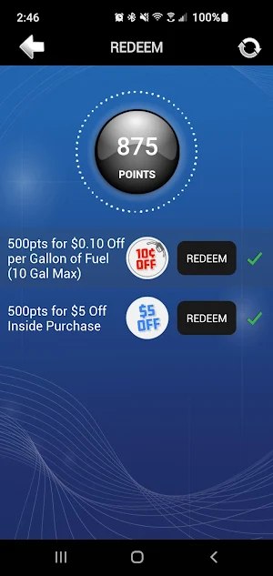 DFS Rewards Screenshot 2