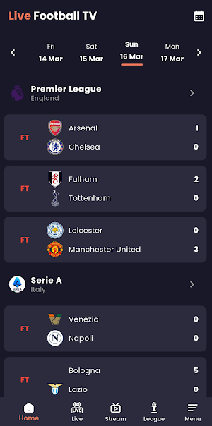 Live Football TV Streaming HD Screenshot 3