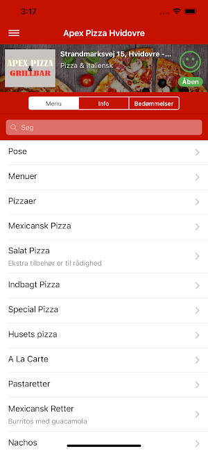 Apex Pizza Hvidovre Screenshot 0