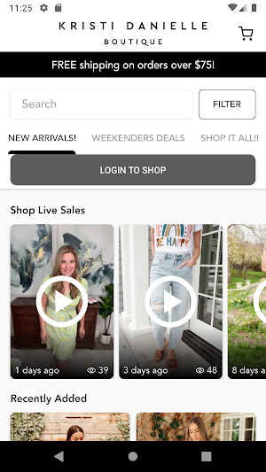 Kristi D Boutique Screenshot 1