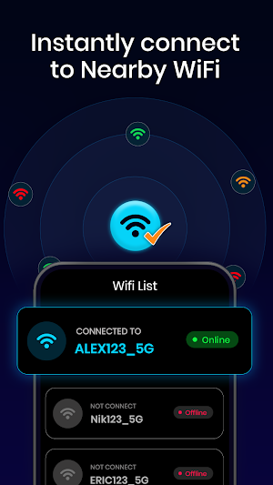 WiFi Analyzer: WiFi QR Scanner Screenshot 0