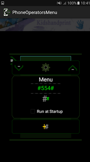 Phone Operators Menu Pro Screenshot 3