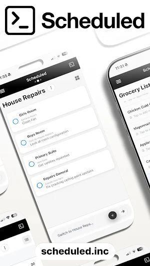 Scheduled : Organize your Life Screenshot 0