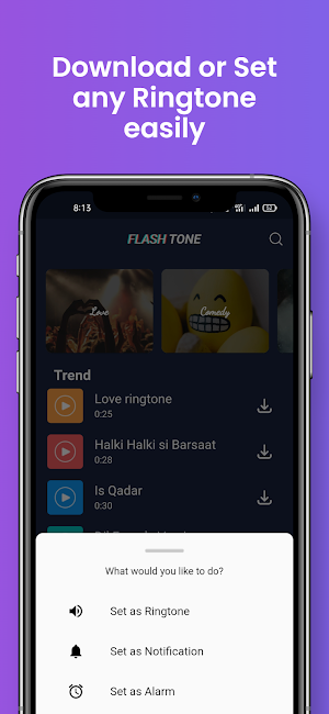 Flashtone - Android Ringtones Screenshot 2